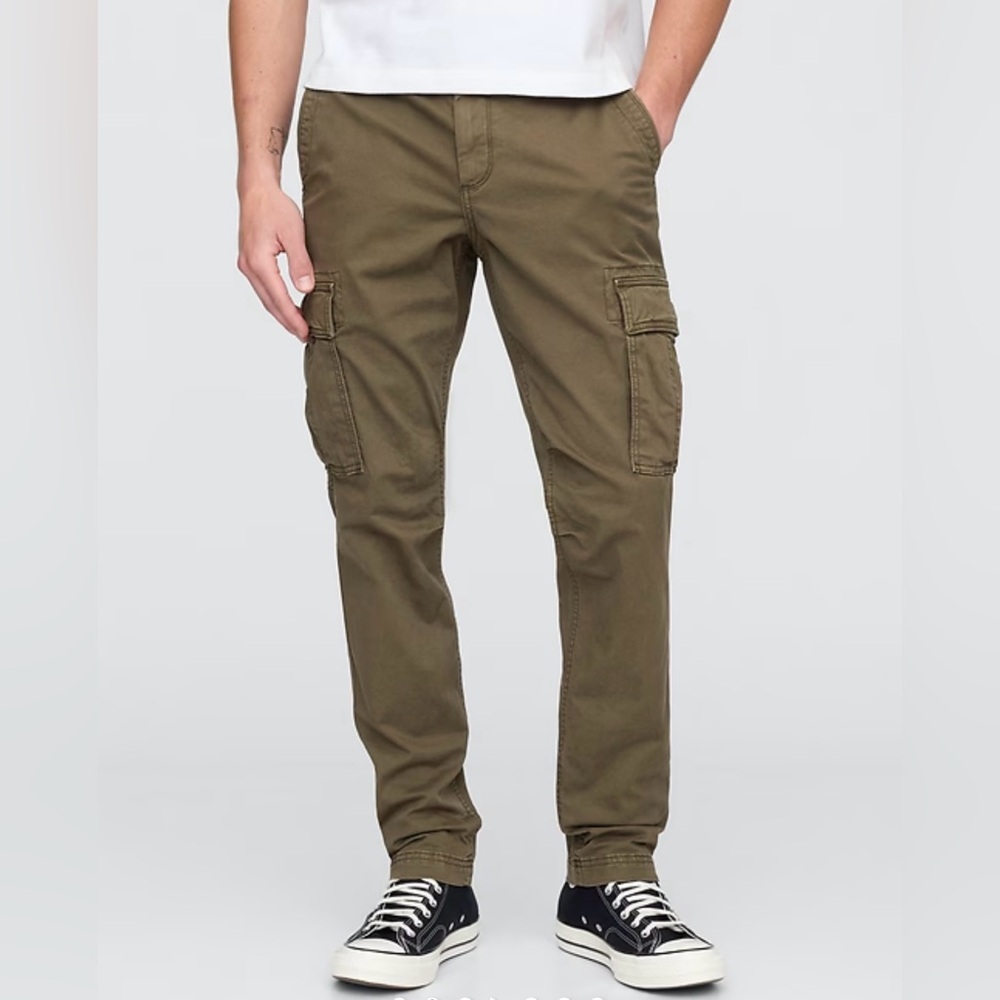 Men's Olive Cargo Pants
